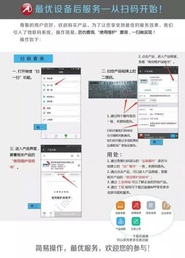 西安泰富西瑪電機(jī)2018年1月1日起全面啟用產(chǎn)品防偽碼系統(tǒng)。
