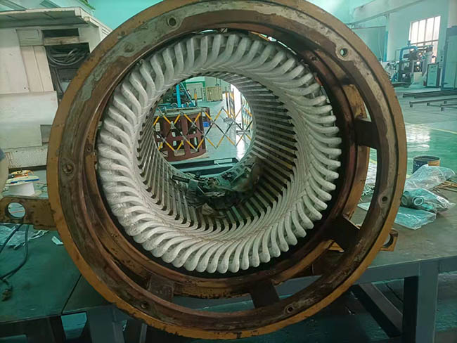淺析關(guān)于泰富西瑪高壓電機的電暈損傷。
